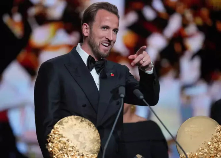 Harry Kane vence a Bola de Ouro 2026; Vini Jr. fica em 17º lugar