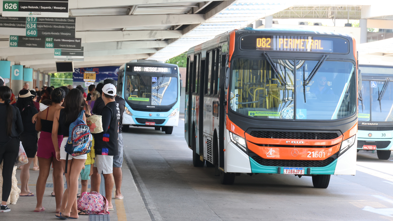 Transporte público de Fortaleza terá operação especial | Foto: Reprodução - Marcos Moura/Prefeitura de Fortaleza
