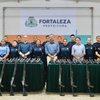 Guarda Municipal de Fortaleza recebe reforço de R$ 340 mil em armas